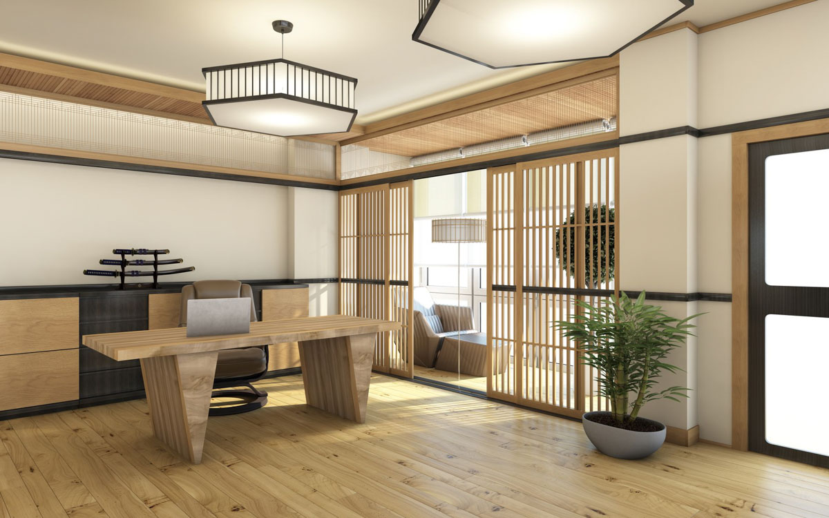 Thiết kế văn phòng kiểu Nhật