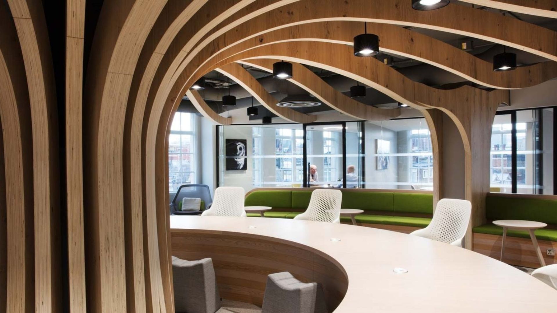 Thiết kế bền vững với nội thất gỗ thân thiện