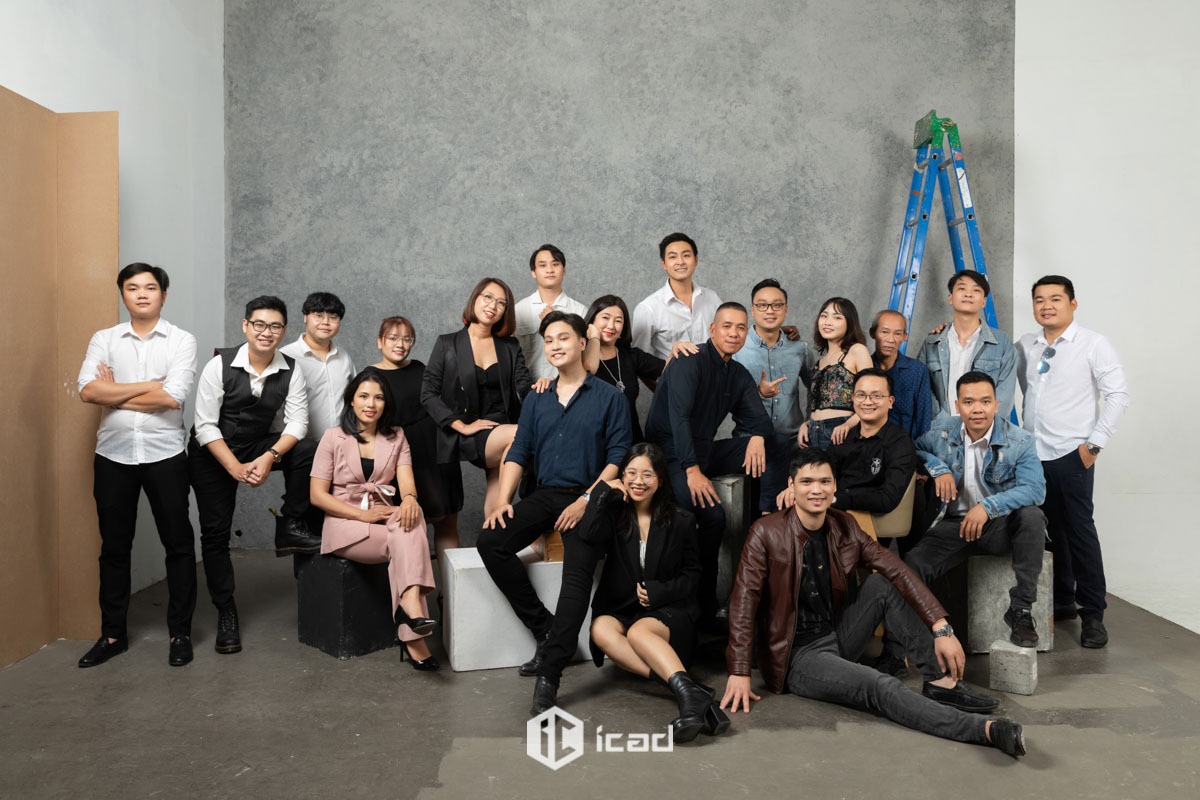 Đơn vị thi công, thiết kế văn phòng hiện đại đẹp ICADVietnam