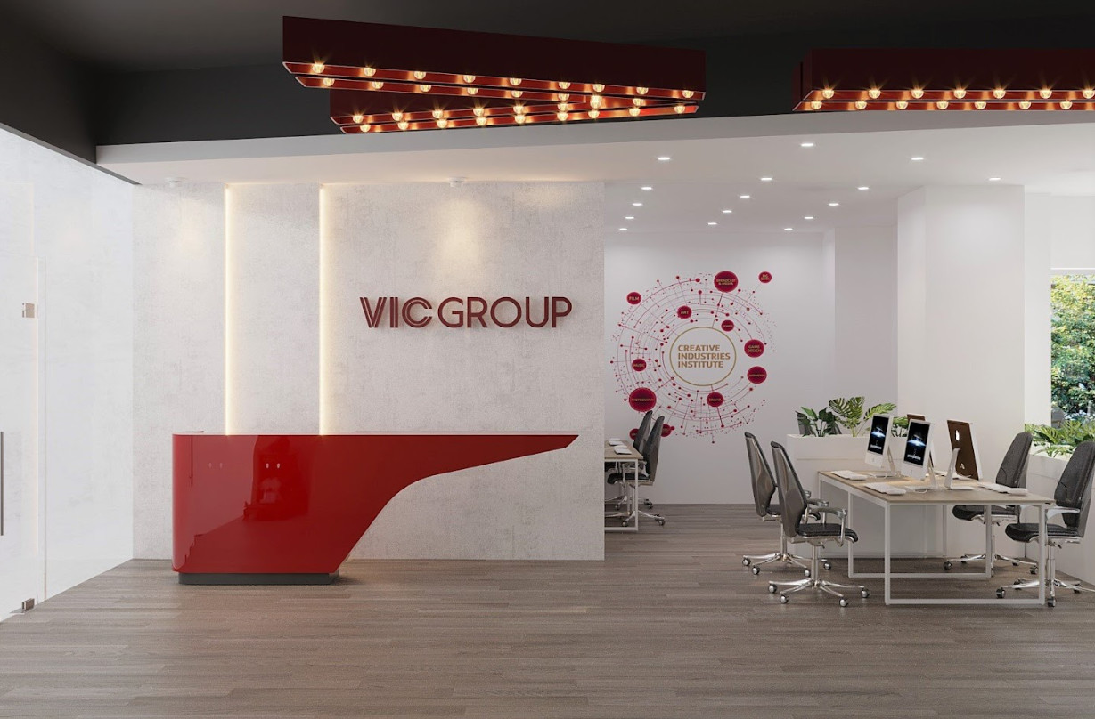 Văn phòng làm việc VIC Group - Thiết kế & Thi công ICADVietnam