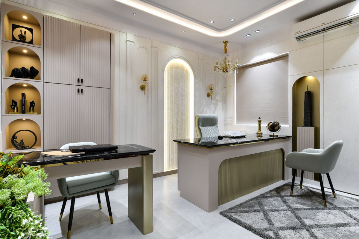Thiết kế văn phòng làm việc tại nhà
