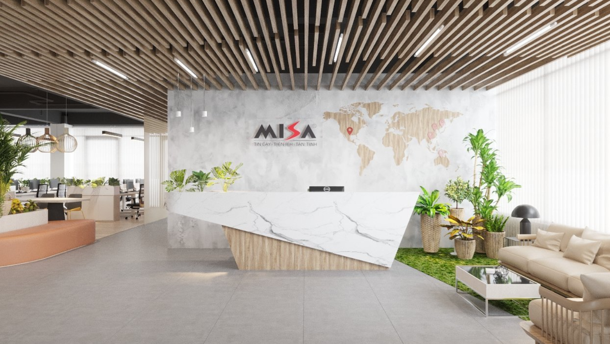 Văn phòng Misa - Thiết kế & Thi công ICADVietnam
