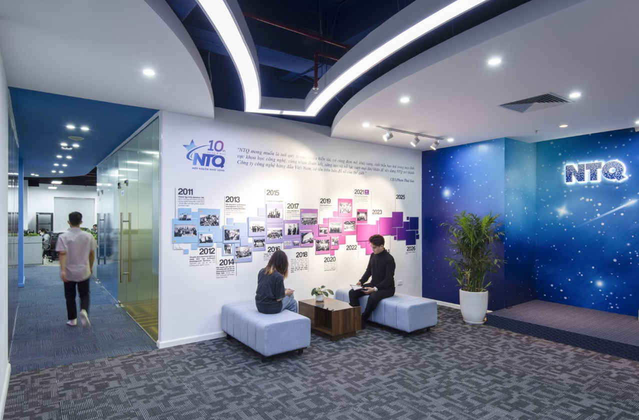 Văn phòng NTQ - Thiết kế & Thi công ICADVietnam