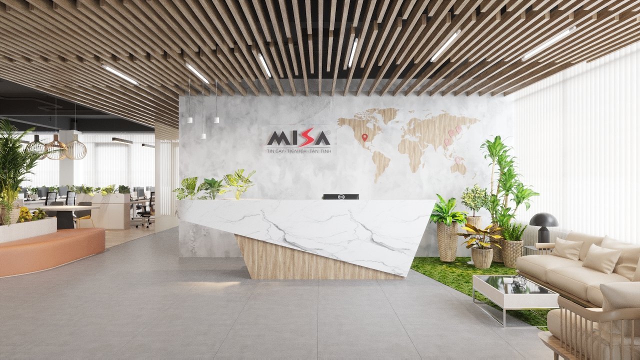 Không gian văn phòng MISA - Đơn vị ICADVietnam thiết kế & thi công