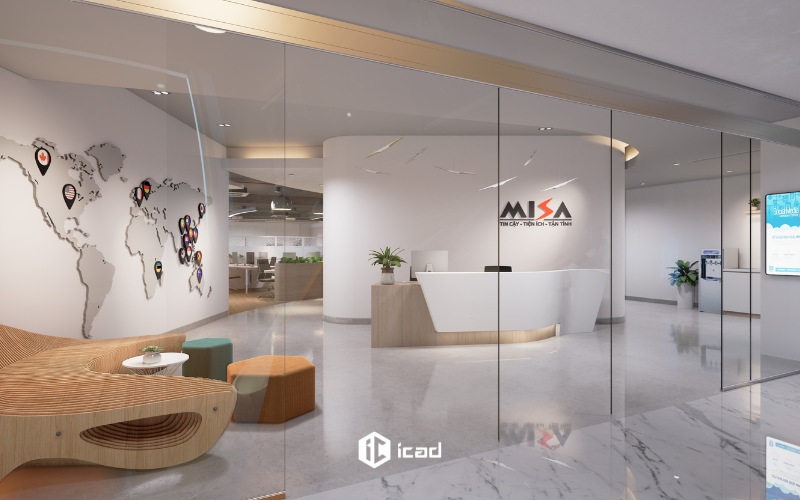 Văn phòng Công ty Cổ phần MISA - Thiết kế & thi công ICADVietnam