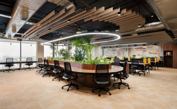 Cách giữ văn phòng bền bằng việc tối ưu không gian phòng làm việc tại Pierian Services Offices – Gurugram