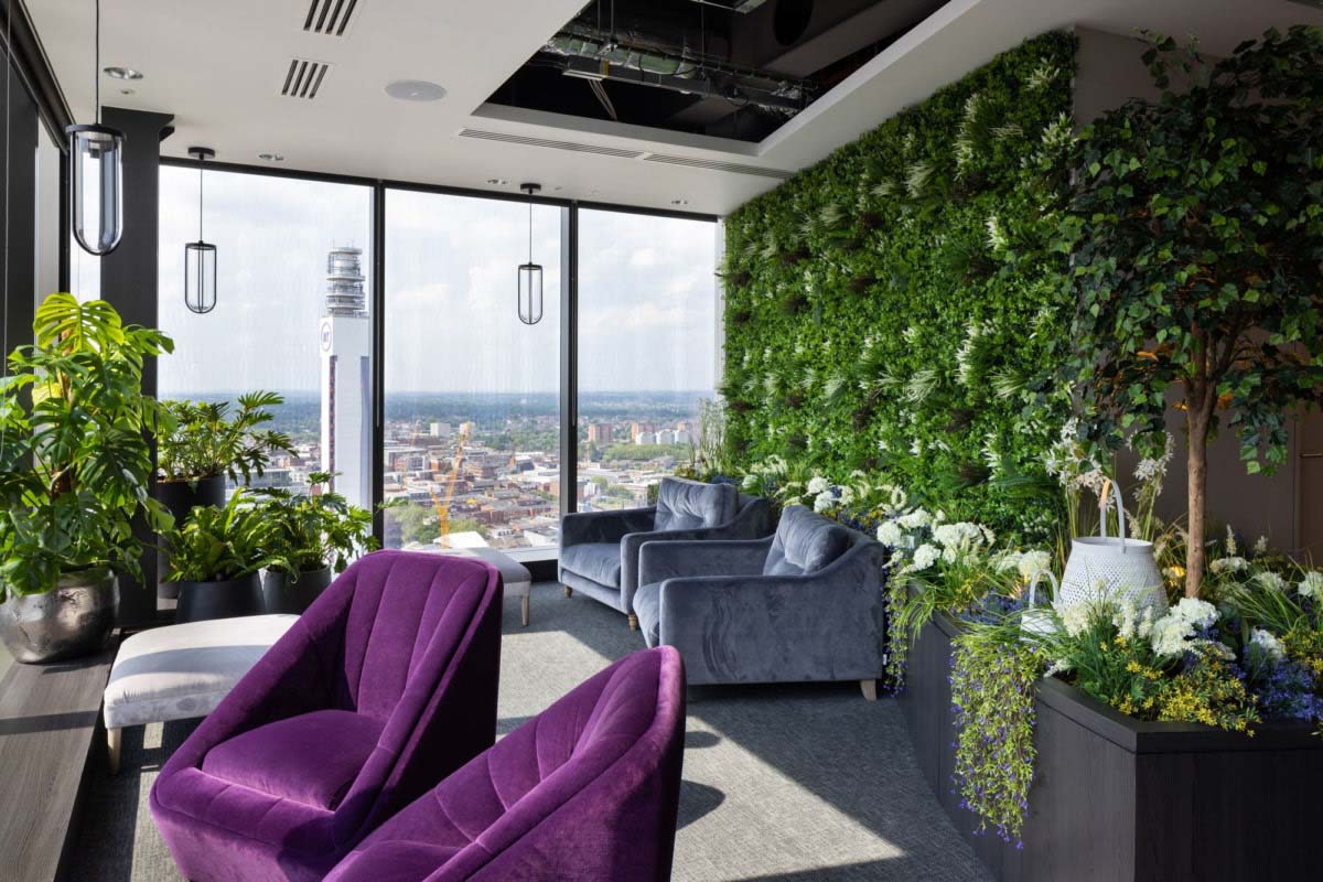 Thiết kế văn phòng Biophilic