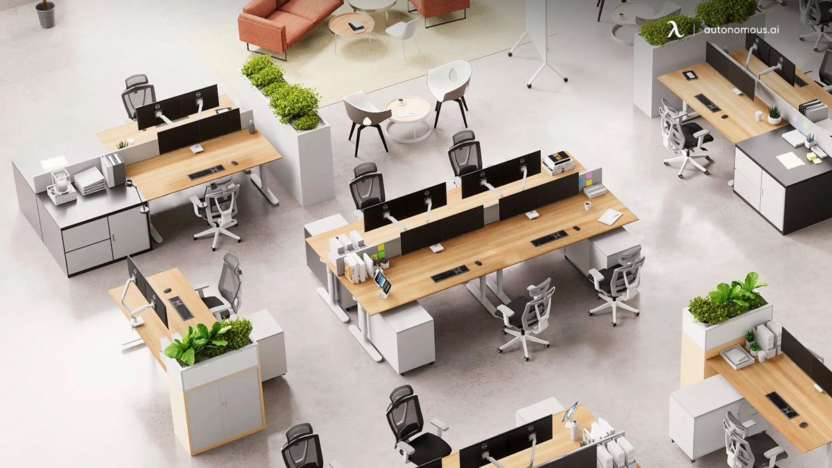 Cách bố trí bàn làm việc tại văn phòng