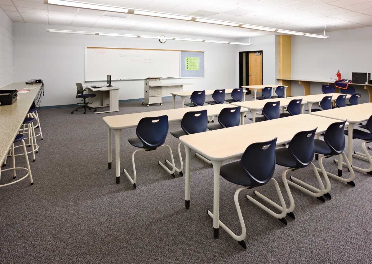 Gợi ý cách thiết kế phòng học đẹp mẫu phòng học mẫu 1