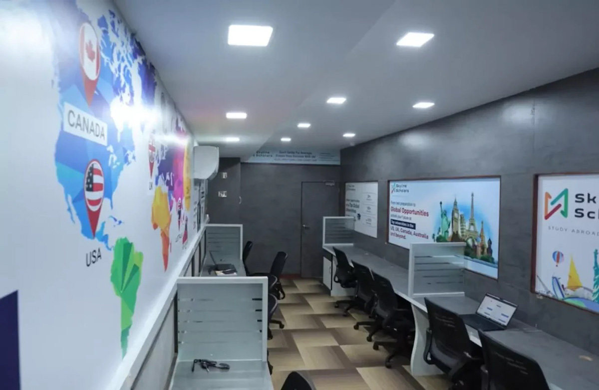 Mẫu 5 thiết kế văn phòng tư vấn du học