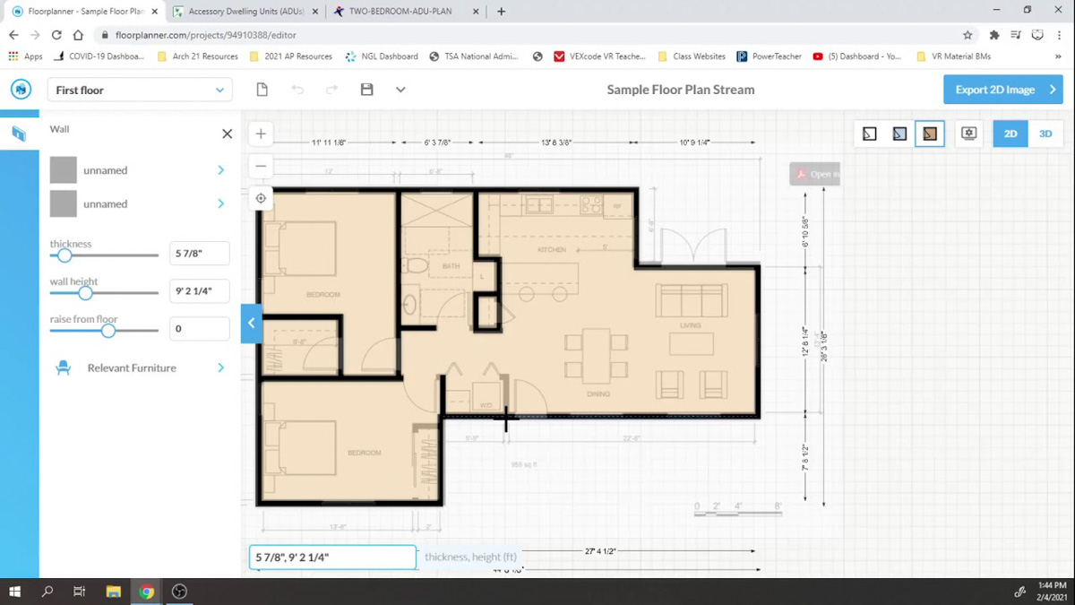 Phần mềm Floorplanner