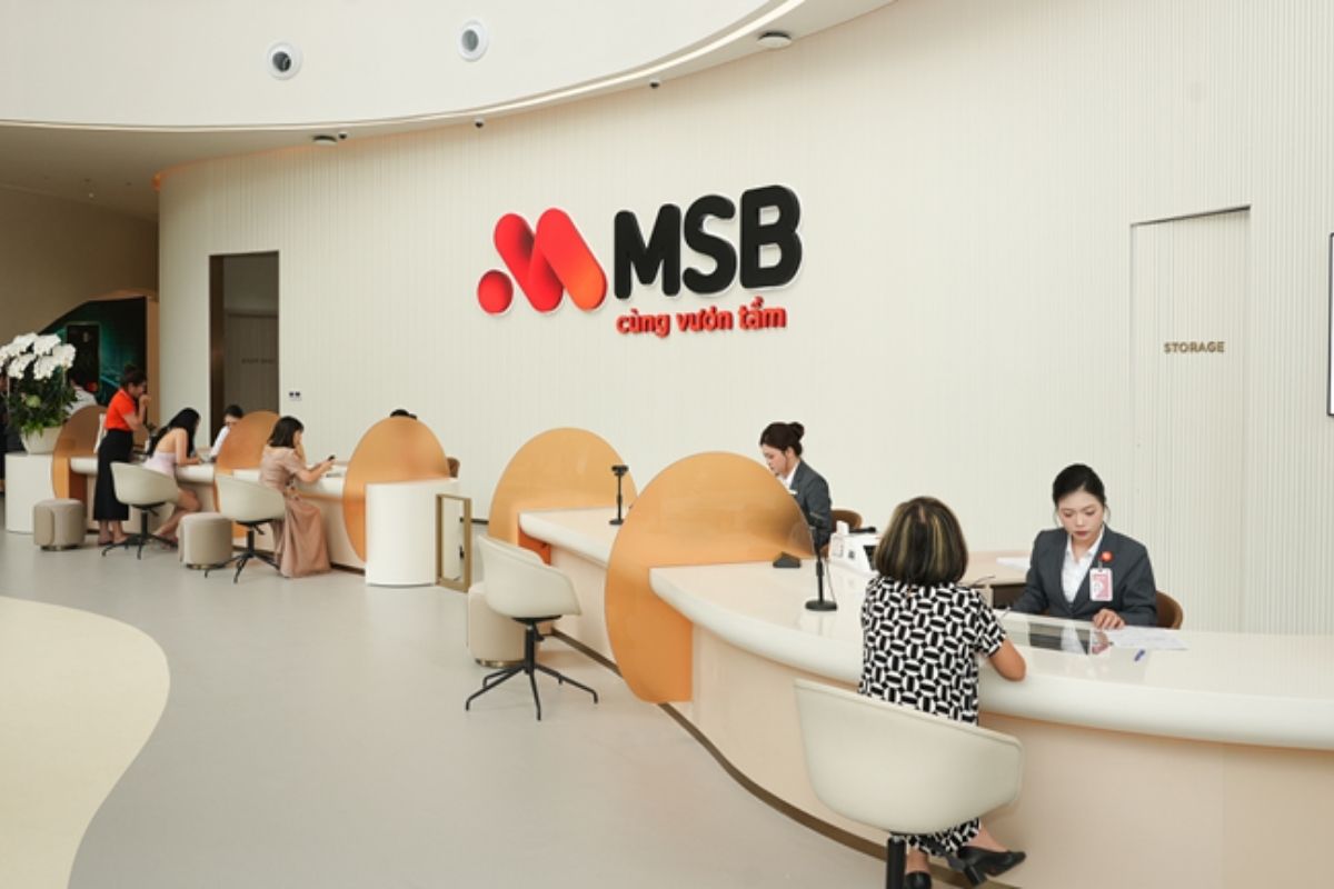 Thiết kế kiến trúc văn phòng chi nhánh MSB