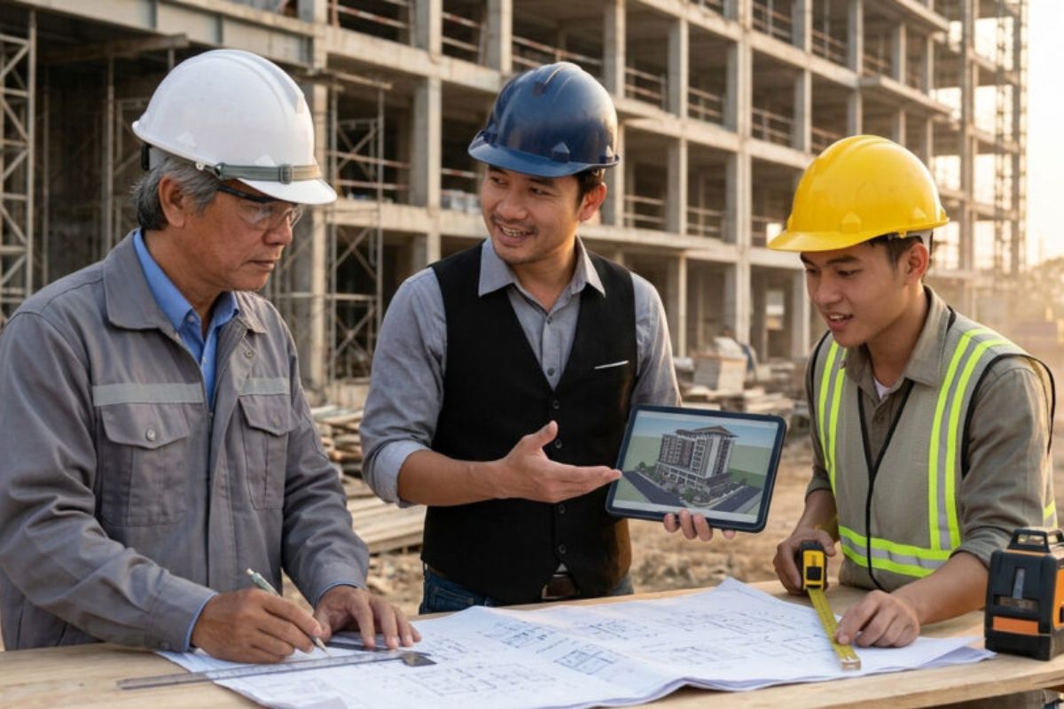 Tư vấn giám sát thi công xây dựng gồm các bước đảm bảo quy trình 